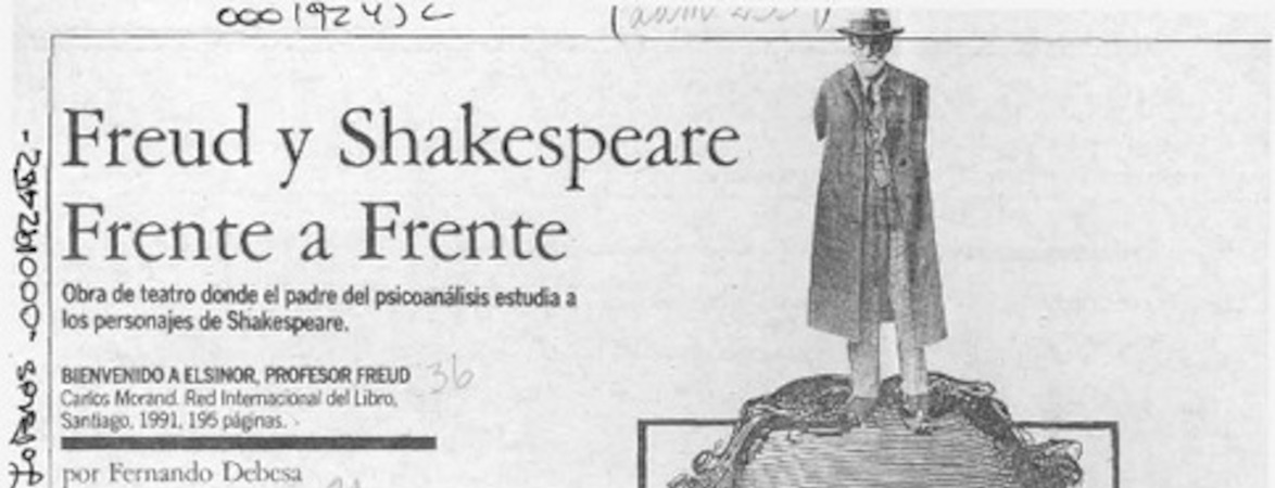 Freud y Shakespeare frente a frente