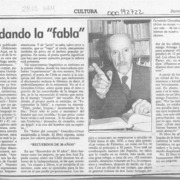 Escamondando la "fabla"  [artículo] Filebo.