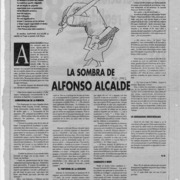 La sombra de Alfonso Alcalde  [artículo] V. V.