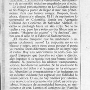 Reaparición de Efraín Barquero  [artículo] Hugo Montes Brunet.