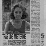 Malú Sierra, tras los misterios mapuches
