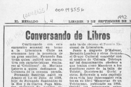 Conversando de libros
