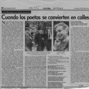 Cuando los poetas se convierten en calles  [artículo] Filebo.