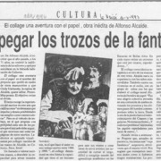 Para pegar los trozos de la fantasía  [artículo] Verónica San Juan.