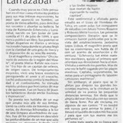Raimundo Echeverría y Larrazával  [artículo] Marino Muñoz Lagos.