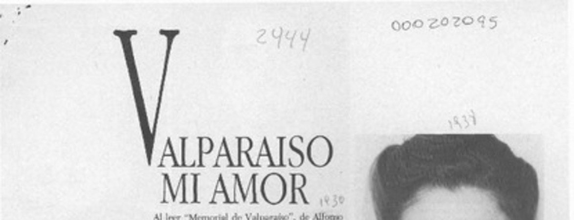 Valparaíso mi amor  [artículo] Marta Blanco.