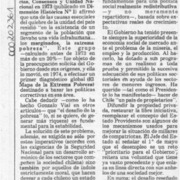 El bienestar material, desafío etico y político  [artículo].
