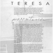 Teresa Calderón  [artículo] Delia Domínguez.