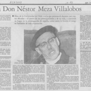 Elogio a don Néstor Meza Villalobos