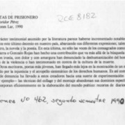Cartas de prisionero