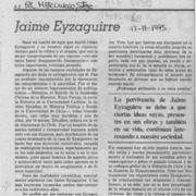 Jaime Eyzaguirre