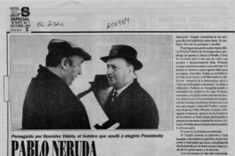 Pablo Neruda pasa a la clandestinidad  [artículo].