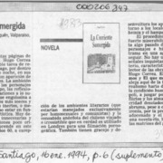 La corriente sumergida  [artículo] Antonio Avaria.