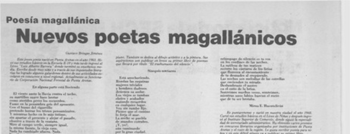 "Los pioneros", de Enrique Campos Menéndez