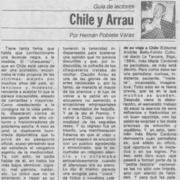 Chile y Arrau