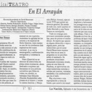 En El Arrayán  [artículo] Hans Ehrmann.