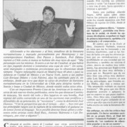 Literatura con los guantes puestos : [entrevista]
