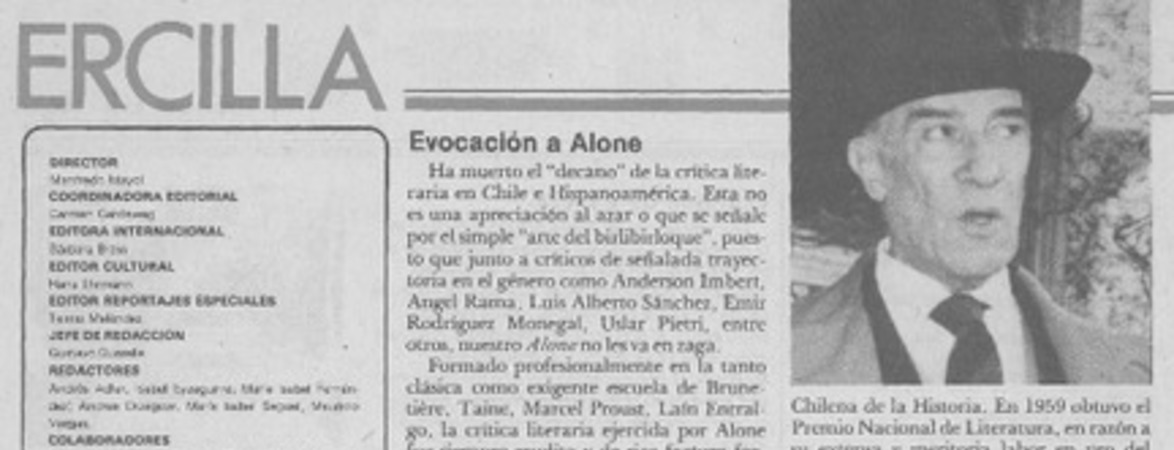 Evocación de "Alone"