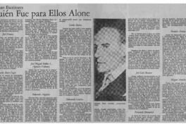 Quién fue para ellos Alone