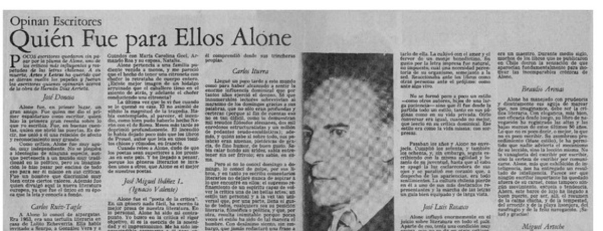 Quién fue para ellos Alone