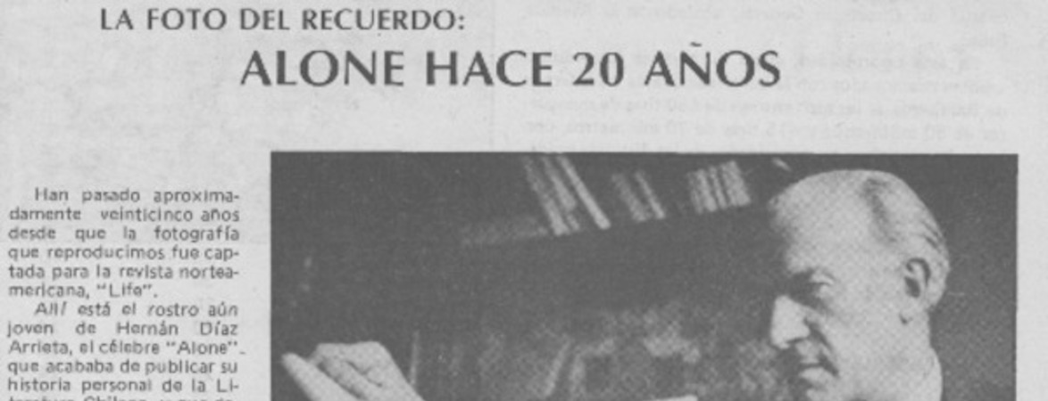 Alone hace 20 años