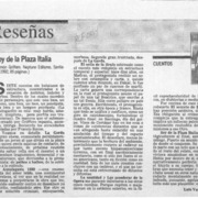 Soy de la plaza Italia  [artículo] Luis Vargas Saavedra.