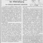 Resurreción por la literatura