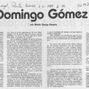 José Domingo Gómez Rojas