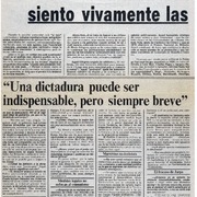 Góngora "Como hombre con conciencia histórica siento vivamente las angustias del momento"
