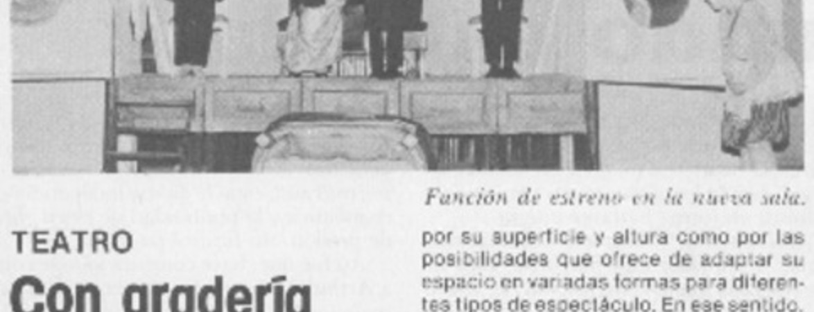 Con gradería de fútbol