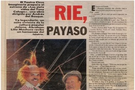 Ríe, payaso
