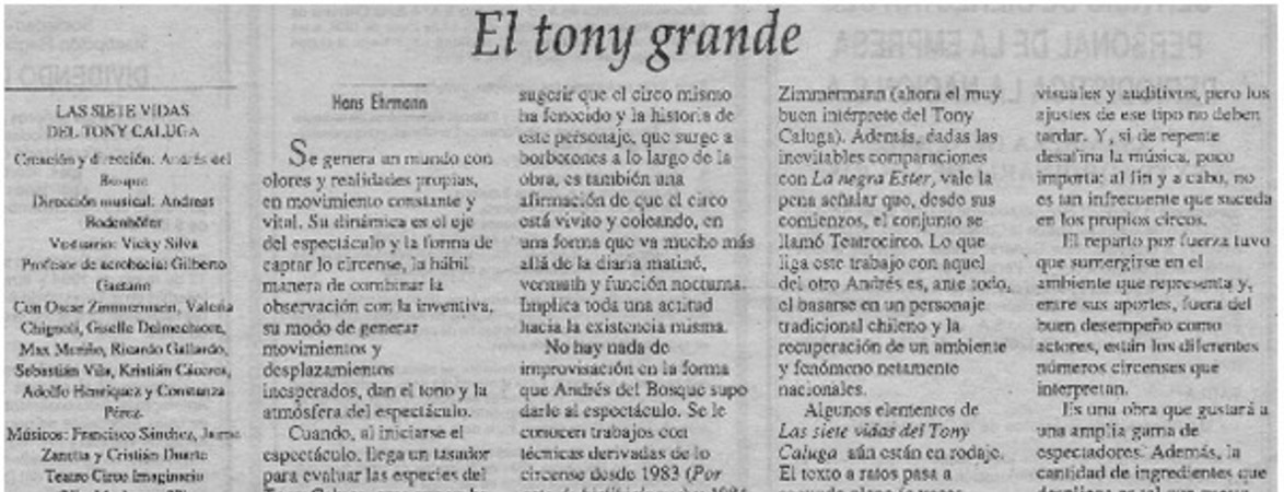 El tony grande