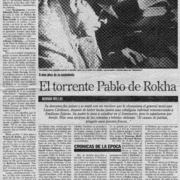 El torrente Pablo de Rokha