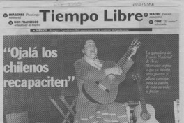 "Ojalá los chilenos recapaciten"