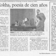 De Rokha, poesía de cien años