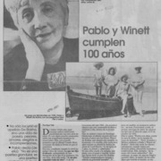 Pablo y Winett cumplen 100 años