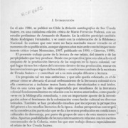 Escritura de monjas durante la Colonia, el caso de Ursula Suárez en Chile  [artículo] Adriana Valdés.