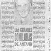 Las grandes comilonas de antaño