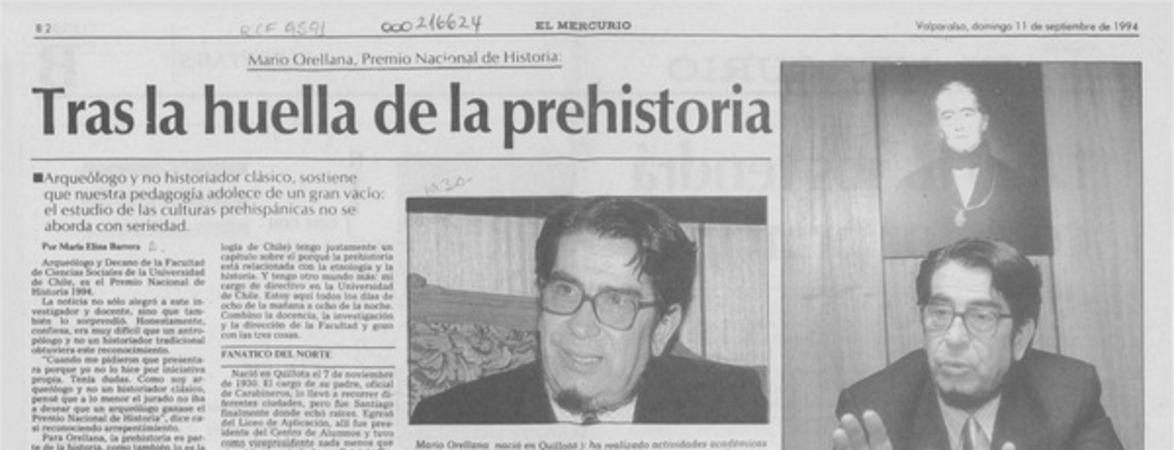 Tras la huella de la prehistoria