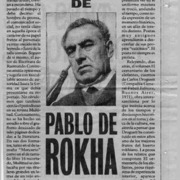 Juventud centenaria de Pablo de Rokha
