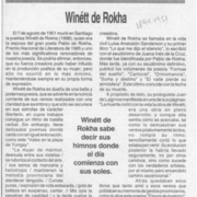 Winett de Rokha  [artículo] Marino Muñoz Lagos.