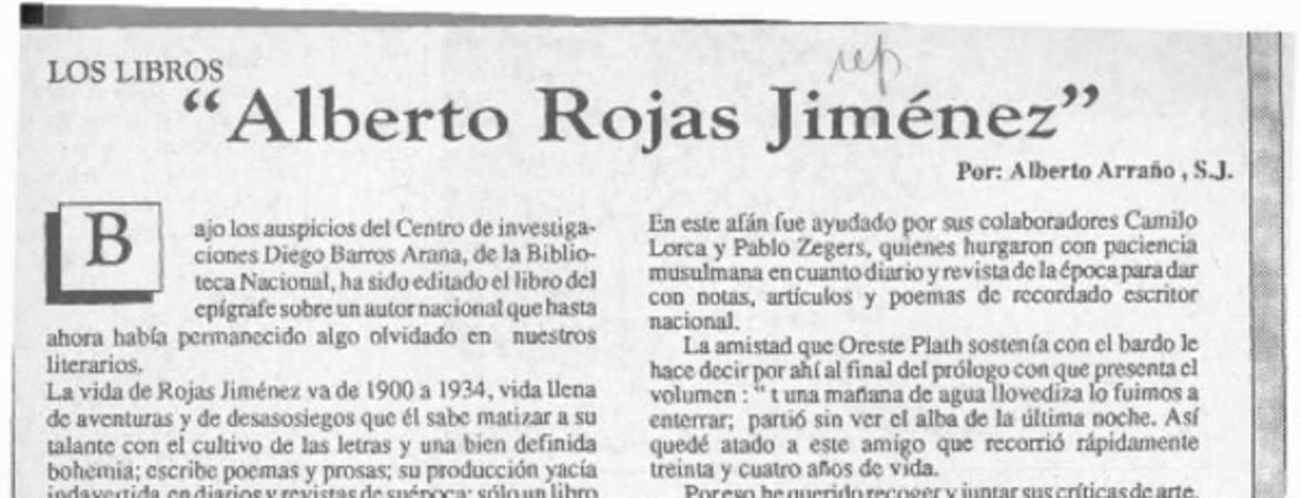Alberto Rojas Jiménez
