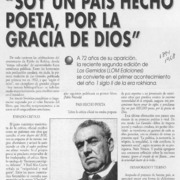 "Soy un país hecho poeta, por la gracia de Dios"  [artículo] Floridor Pérez.