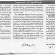 El primer libro de Jorge Edwards  [artículo] Hugo Montes.