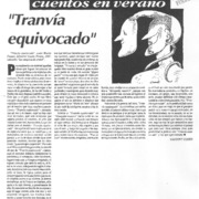"Tranvía equivocado"