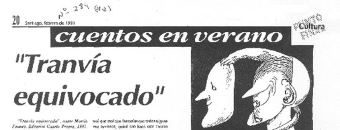 "Tranvía equivocado"