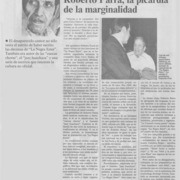 Roberto Parra, la picardía de la marginalidad