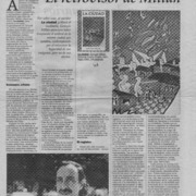 El retrovisor de Millán  [artículo] Luis Ernesto Cárcamo.
