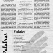 "Ecos de la región"  [artículo] Silvia Yáñez Cerpa.