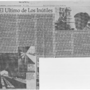 El último de Los Inútiles  [artículo] Rodrigo Atala.